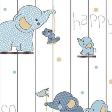 Imagem de Papel De Parede Yoyo Ii Infantil Azul Yy204702r