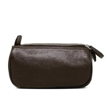 Imagem de Necessaire De Couro Modelo Montana - Relicário (Marrom Café)