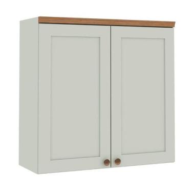 Imagem de Armário Aéreo Iluminata 2 PT Mint 80 cm - GENIALFLEX