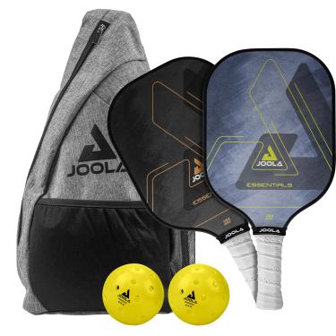 Imagem de Kit JOOLA ESSENTIALS Pickleball (2 Raquetes, 2 Bolas e 1 Bolsa)