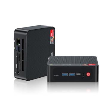 Imagem de Beelink SER5 MAX Mini PC, AMD Ryzen 7 6800U (8 núcleos/16 threads, até 4,7 GHz), 32 GB LPDDR5, SSD NVMe de 1 TB, mini desktop com suporte a 4K@60Hz, Wi-Fi 6, Bluetooth 5.2, DP 1.4, HDMI, Tipo- C, PC
