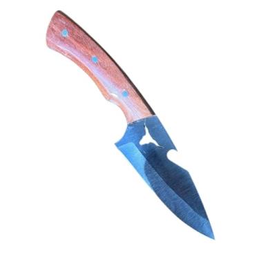 Imagem de Faca campeira skinner inox 420 boiadeira abridor de garrafa (MADEIRA)