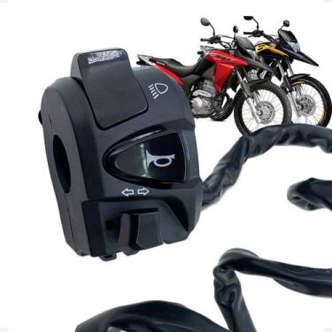 Imagem de Punho Chave De Luz Interruptor Seta Buzina Para Honda Xre 300 2019 202