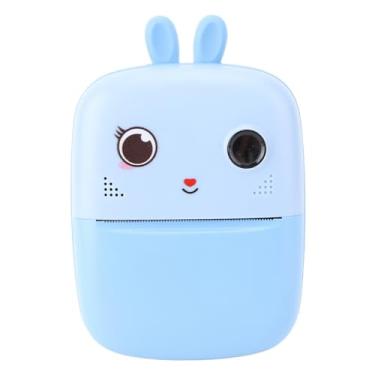 Imagem de Acouto Pequena Câmera de Impressão Instantânea, Câmera Dupla de 1080p para Crianças de 3 a 12 Anos, Brinquedo Portátil Com Foco Automático, 80MP, Bateria de 1800mAh, Cartão SD de 32 GB, (BLUE)