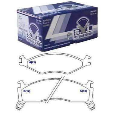 Imagem de Pastilha De Freio Dianteira - Sistema Kelsey Hayes - SPORTAGE 94 a 97 