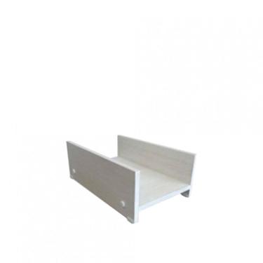 Imagem de Suporte Para CPU Branco Em Mdf