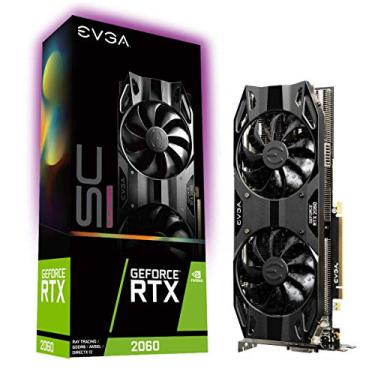 Imagem de EVGA GeForce RTX 2060 SC Ultra Gaming, 06G-P4-2067-KR, 6GB GDDR6, ventiladores duplos HDB
