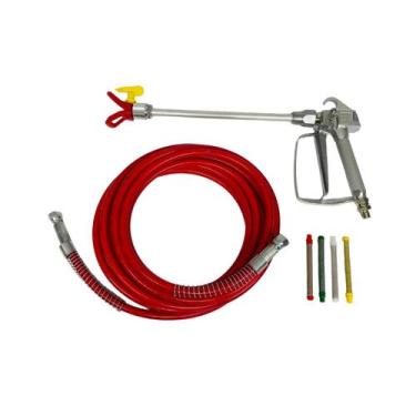 Imagem de Pistola+Mangueira+Extensor 30cm+Filtros De Malha P/ Airless - LCTE