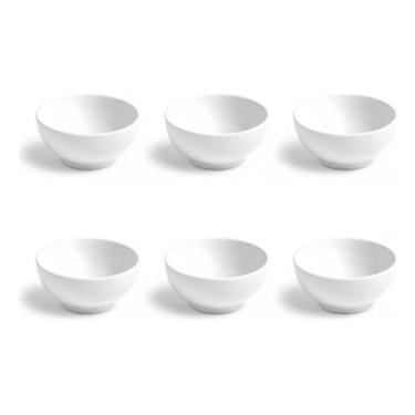 Imagem de Kit 6 Bowl Cerâmica 300 Ml Bar Boteco Porção Sopa Refeição - Casuh Sto