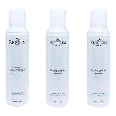 Imagem de Kit 3 Cera Liquida Leticia Rigolim Spray Rigolim 3Unidades