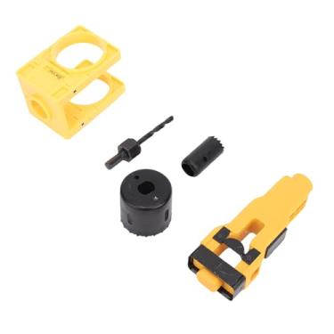 Imagem de Fafeicy Ferramenta de Bloqueio de Portas Eficaz e Kit de Serra para Buracos de Madeira - Robust AB Construction - Instalação Completa para Empreendedores