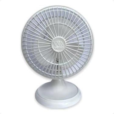 Imagem de Ventilador De Mesa Branco 20cm 110v Mini Para Escrivaninha Viva Vento