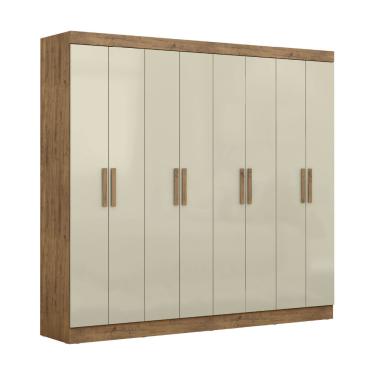 Imagem de Guarda Roupas Casal 8 Portas 4 Gavetas Prime Maxel