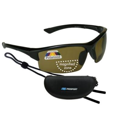 Imagem de proSPORT Óculos De Sol Polarizados Bifocais Para Leitura, Pesca, Esporte, Golfe, Tênis, Ciclismo, Motocicleta, Corrida, Direção, Lente Marrom, Masculino, Feminino +1,50 +1,00 +1,25 +1,75 +2,00 +2,25