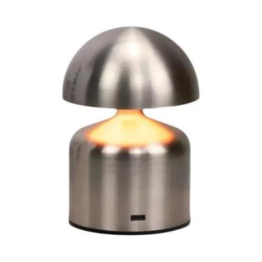 Imagem de Luminária De Mesa LED Recarregável USB Com Toque Para Dimming, 3 Cores