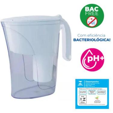 Imagem de Jarra Purificadora de Água Ulfer Bacfree Pratic, Branco