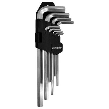 Imagem de Jogo De Chave Allen Longa 1,5Mm-10Mm 9 Peças  702681  Onsite