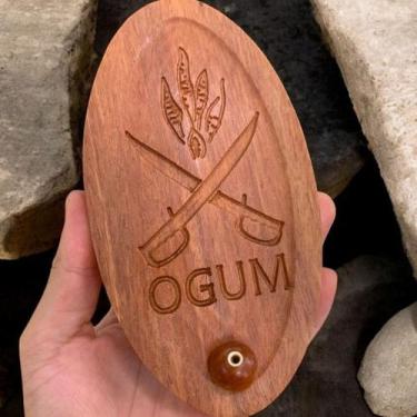 Imagem de Incensário de Incenso Vareta - Ogum - Incensário Umbanda - Loja Fique 