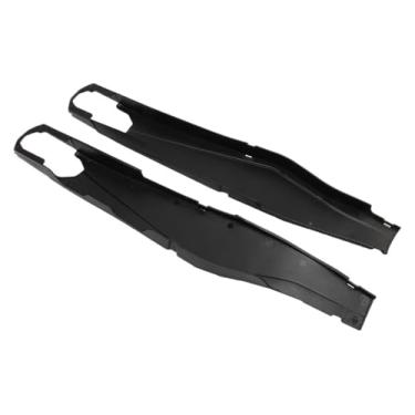 Imagem de BYYINGSUS Protetor de braço oscilante para motocicleta B compatível com EXC 125-550F 2012-2019 TC 125-450 2014-2019 peças de motocross (laranja) (preto)