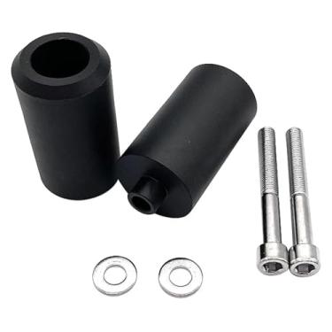 Imagem de BYYINGSUS Compatível com YZF 600 YZF600R Thundercat 1996-2007 Sliders de quadro de motocicleta proteção contra quedas bloco protetor de motor (preto)