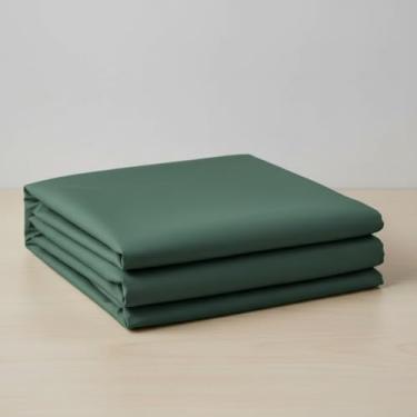 Imagem de Lençol Casal De Elastico Liso Confort Em Malha 100% Algodão (verde)