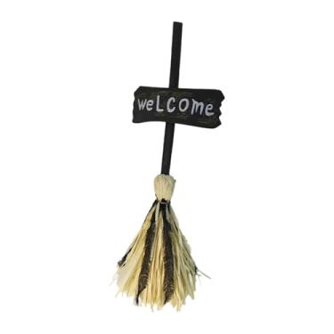 Imagem de Sclmgo Vassoura de Bruxa de Halloween, Brinquedo Divertido, Vassoura de Halloween para