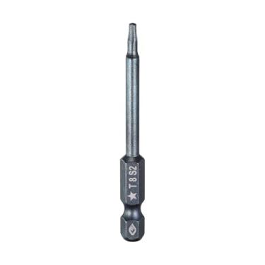 Imagem de HARFINGTON Chave de fenda Torx de 5 pontas, haste sextavada de 1/10.2 cm, cabeça magnética de 8 mm, comprimento de 6,6 cm de comprimento, chave de fenda de aço Pentágono para reparo, chave de fenda