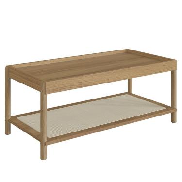 Imagem de Mesa De Centro Para Sala Pés Madeira Arlo A10 Hanover - Mpozenato