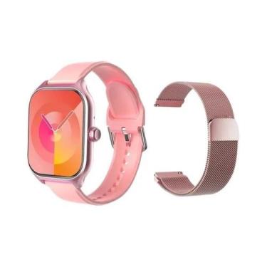 Imagem de Relógio Inteligente Masculino Android IOS Bluetooth Monitor De Chamada