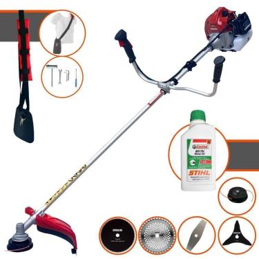 Imagem de Roçadeira 5 Em 1 Kawashima Bcj431l 43cc 1,7hp + Óleo Stihl