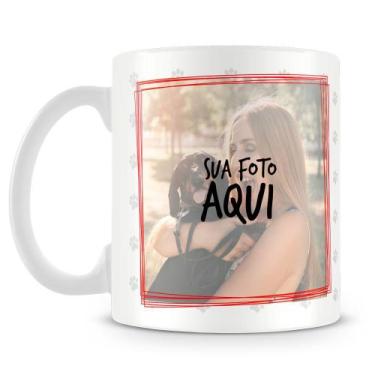 Imagem de Caneca Personalizada Seu Pet Mod.1 com Foto e Nome - Amo Canecas