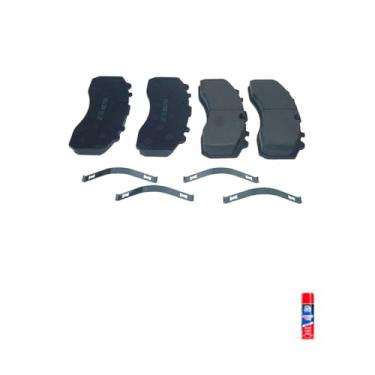 Imagem de Kit Pastilha Freio Dianteira e Traseira LS1938 + Car80 Anti Chio 300ml