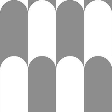 Imagem de Papel de Parede Botany House Yin Yang Preto 15559