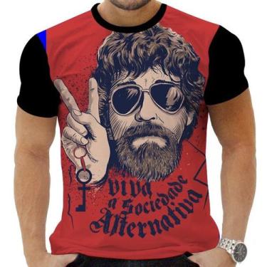 Imagem de Camiseta Camisa Personalizada Rock Metal Raul Seixas 18 - Zahir Store,