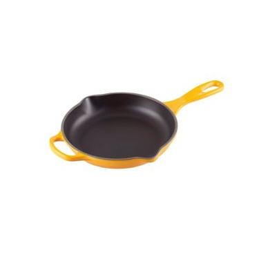Imagem de Frigideira Skillet Redonda com Alça Signature 20 cm Amarelo Nectar Le Creuset