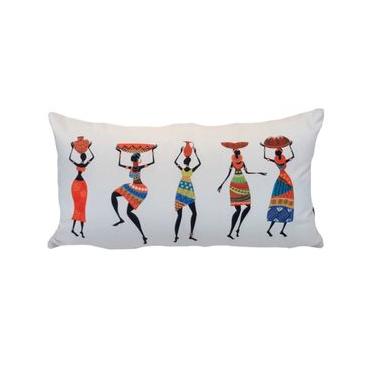 Imagem de Almofada De Veludo Cru Estampada 35X58cm - Decortextil NA