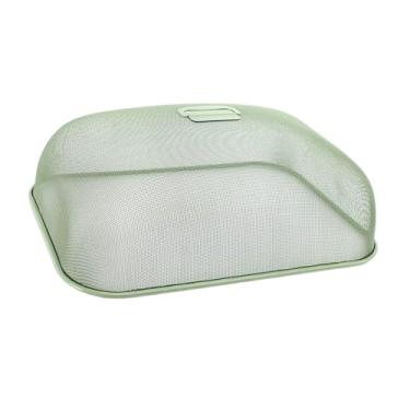 Imagem de WeiLaiKeQi Tela de proteção para alimentos em malha metálica, grande, protetor de vegetais e plantas, tenda para alimentos para pratos de jantar, área externa, Verde