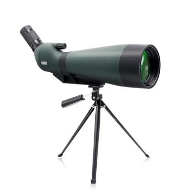 Imagem de Bonxrdun Mira de observação de pássaros com tripé, bolsa de transporte, BAK4 de alta definição à prova d'água para observação de pássaros, observação da vida selvagem