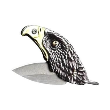 Imagem de Canivete Dobrável De Chaveiro Para Sobrevivência Ao Ar Livre, Faca Mil