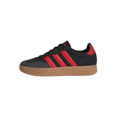 Imagem de adidas Tênis masculino Barreda, Preto/Better Scarlet/Gum, 45