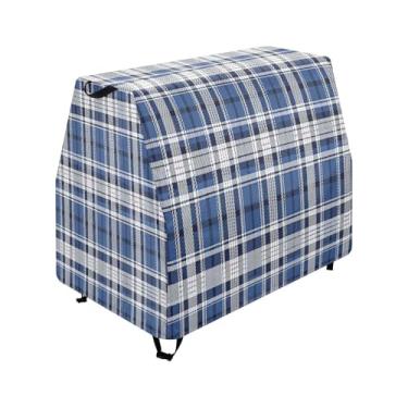 Imagem de Qilmy Plaid Pattern Kids Water Table Cover, Duty Waterproof Patio Table Covers for Outdoor Toddler Splash Tables, UV Resistant & Dustproof Play Table Protector, Cover Only