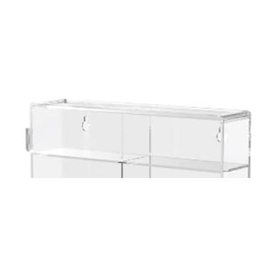 Imagem de 6 pcs Display Case for 1/64 Scale Toy Cars Hot Wheels Matchbox, Wall-Mounted Acrylic Storage Organizer Stackable Holds 48 Model Cars, Clear Dustproof Display Box Container Shelf for Collectors,6 Pack