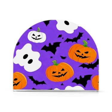 Imagem de JUZIHAI Porta-guardanapos de camuflagem fantasmagórica para mesa dispensador de guardanapos de acrílico para mesa suporte de lenços independente para cozinha sala de jantar bar festa decoração de casa