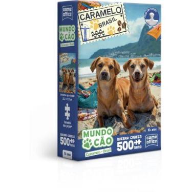 Imagem de QUEBRA-CABEÇA Cartonado Caramelo Brasileiro 500 Peças - Toyster