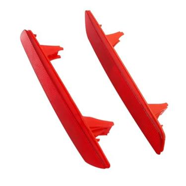 Imagem de Panwarmoll 1 par de luz refletora traseira vermelha esquerda direita para Honda CR-V 2010 2011 substitui 33505-SWA-J01