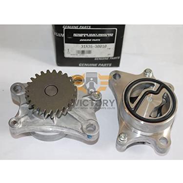 Imagem de EVICTORY Para motor mitsubishi S3Q S3Q2 S3Q-2 bomba de óleo