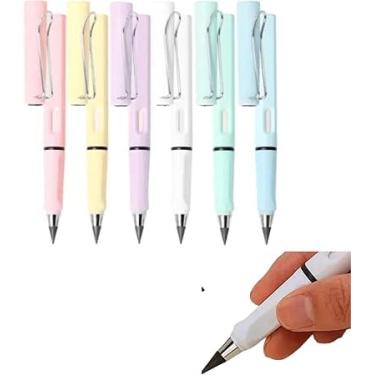 Imagem de Lápis Infinito Kit 6 Com Borracha Eterno Durável