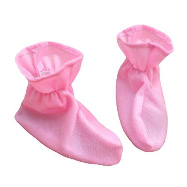 Imagem de Vestido de festa de cor lisa sapatos de animais fantasia infantil (rosa)