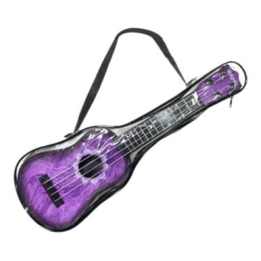 Imagem de Dynwave Ukulele infantil de 4 cordas (16,54") para brincar de faz-de-conta, instrumento musical educativo com estojo para guardar, ideal para pré-escola, Tolet