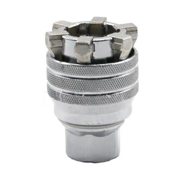 Imagem de Conjunto de chaves de fenda profissional com chave de soquete ajustável – Ferramenta industrial resistente para remoção rápida de parafusos e porcas